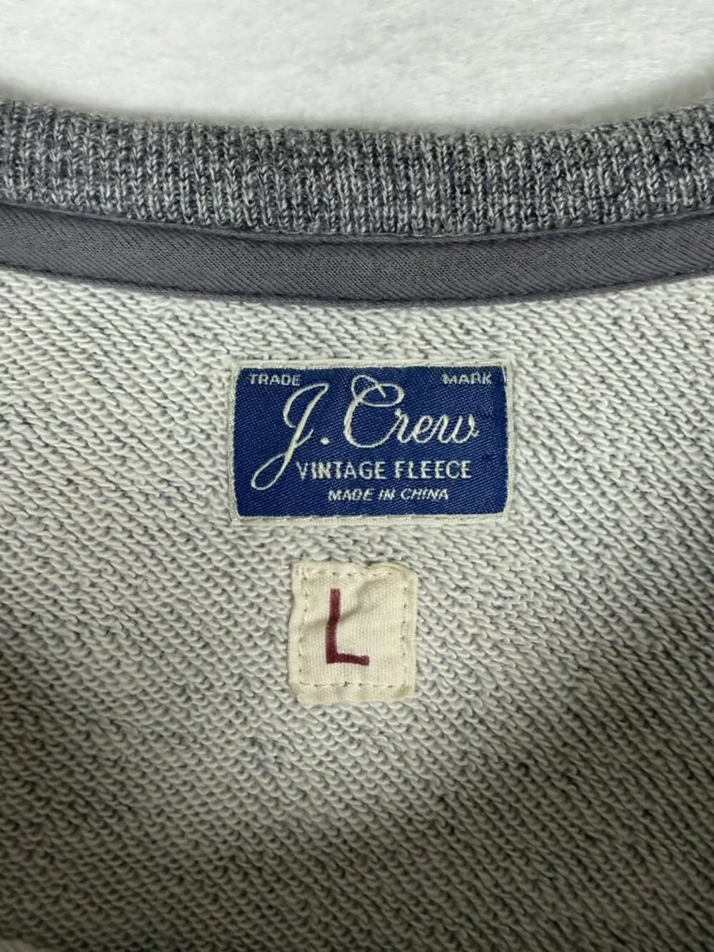 J. Crew crew grey